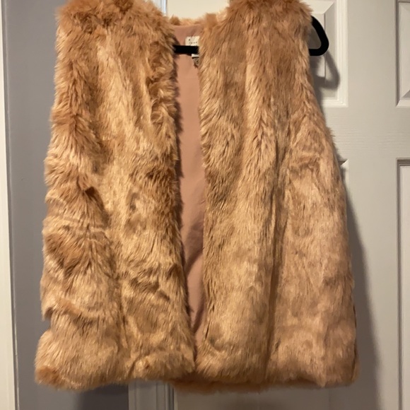 A New Day Faux Fur Vest - Picture 1 of 4